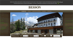 Desktop Screenshot of grandhotelbesson.it